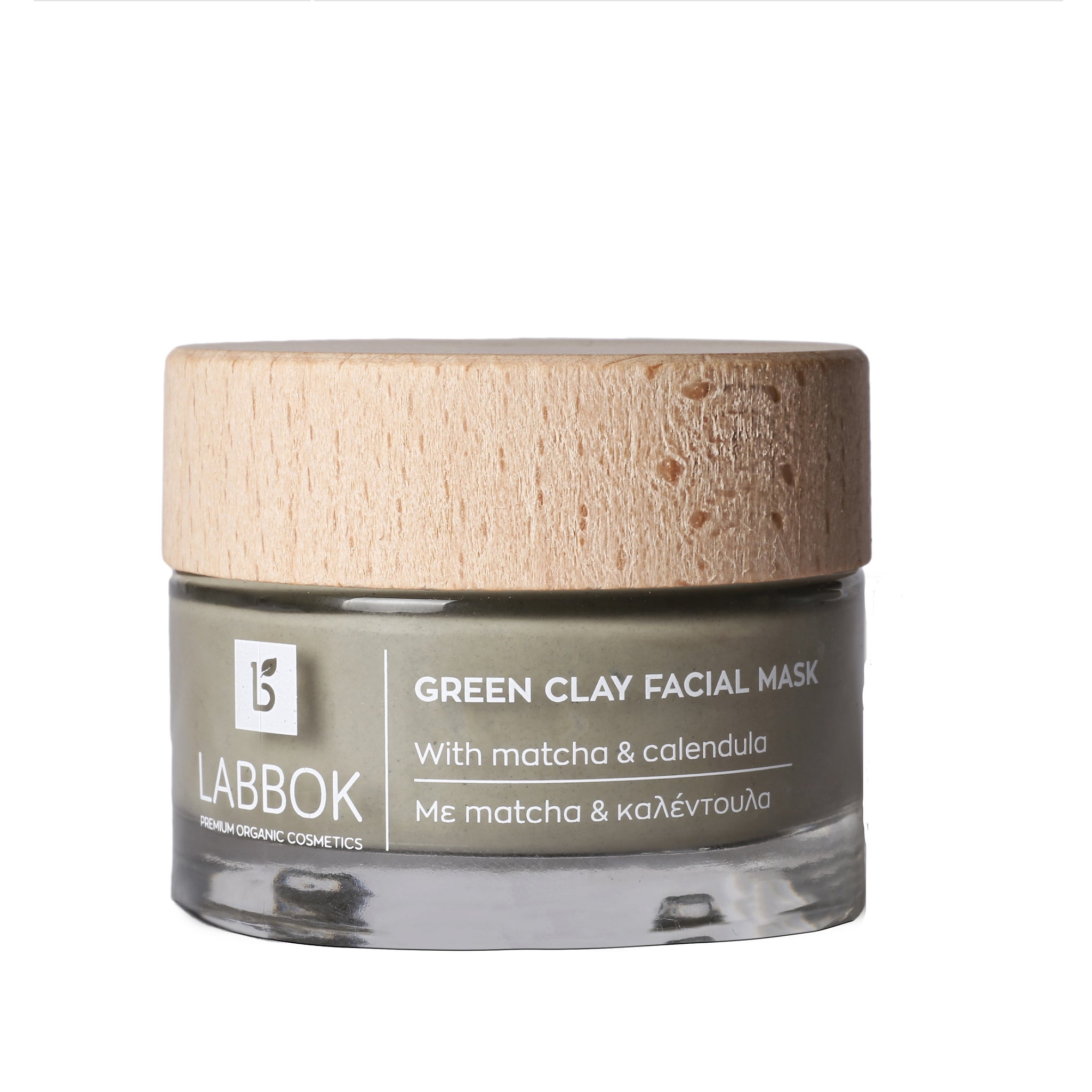 Labbok Πράσινη Μάσκα Προσώπου για Λιπαρό και Ευαίσθητο Δέρμα, 50ml